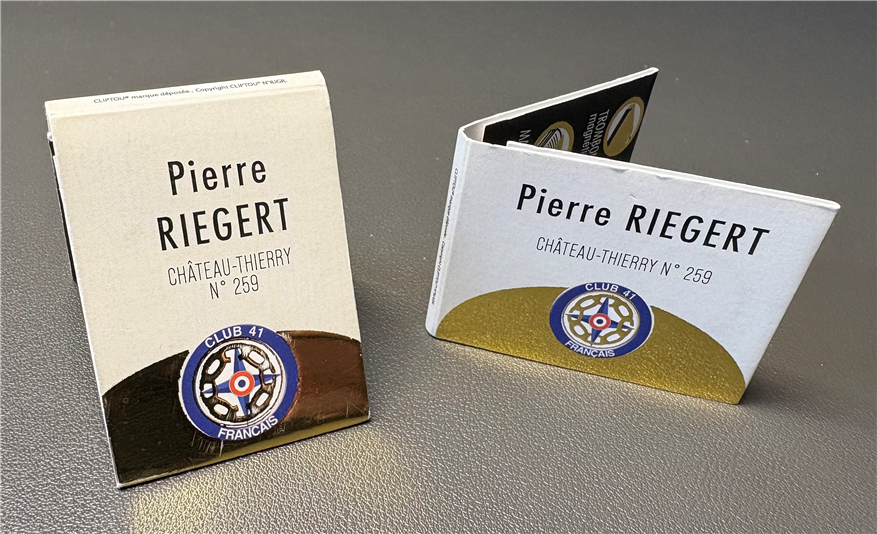 Exemple de badge magnétique Cliptou